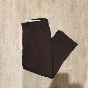 Dickies Men's 874 Dark Brown Chinos
